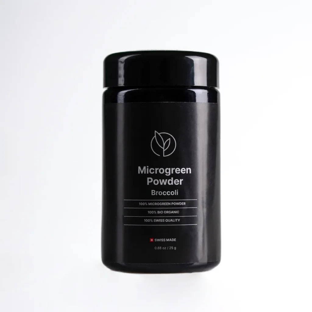 Brokkoli microgreens pulver