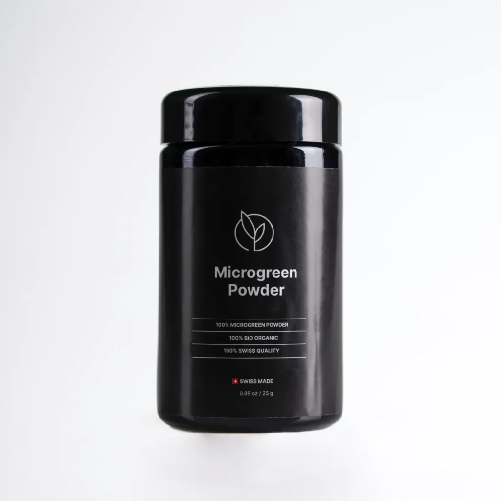 Radieschen microgreens pulver